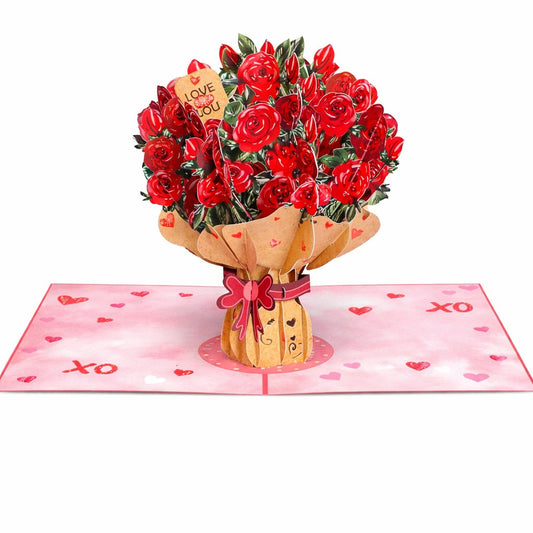 POPI Flower Bouquet Card Keepsake
